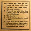Svar på frågor om husmorskunskaper.
