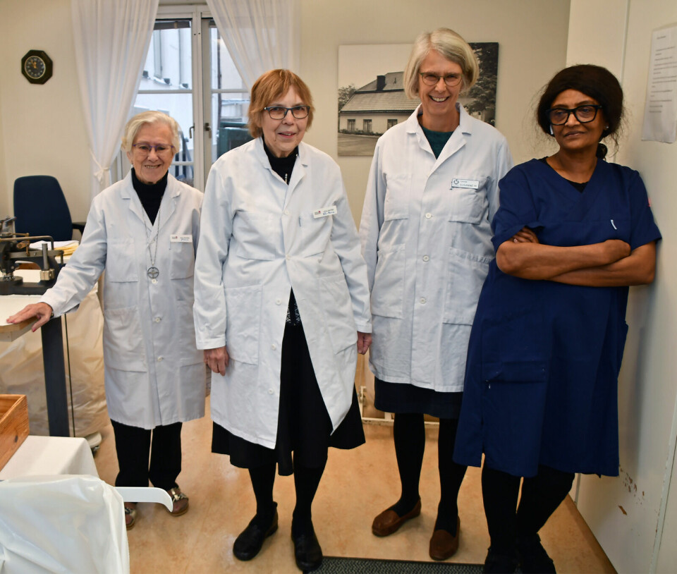 Oblater På Ersta oblatbageri bakas 4 till 5 miljoner oblater per år – med hjälp ...