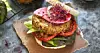 Vegetarisk broccoliburgare