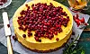 Cheesecake med saffran.