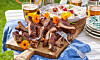 Ribs med krämig majssallad