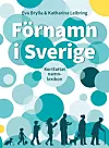 Bokomslag med texten Förnamn i Sverige, blågröna cirklar och silhuetter av människor längs nederkanten.