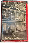 Bokomslag med ritad fängelsehall, galler och handskriven text.