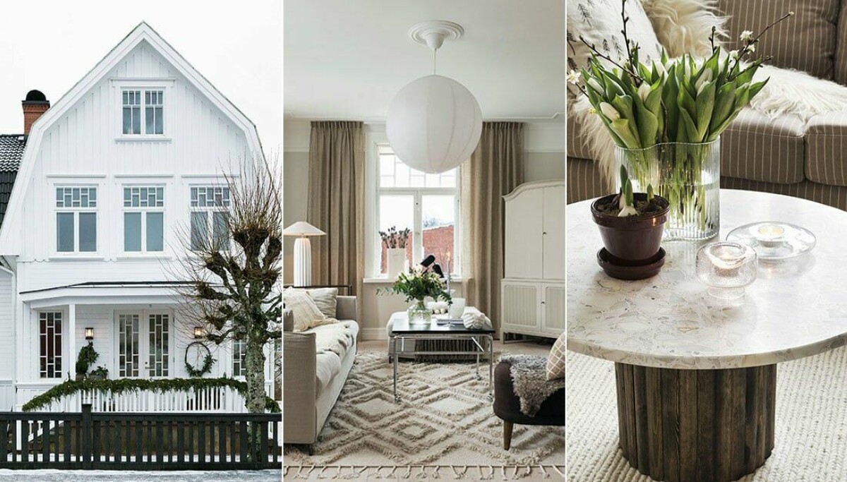Lugna kulörer och vackra detaljer i 20-talshuset