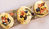Minifocaccia med fetaost och tomat