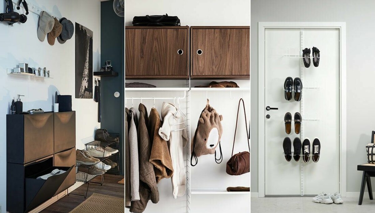 Smart förvaring till en liten hall – 5 tips