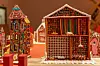 pepparkakshus på utställning på arkdes