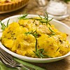 Krossad gratinerad citronpotatis