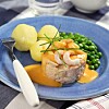 Fisktimbal med hummersås