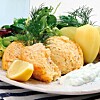 Fiskpudding i mikron