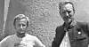 Calle och Max von Sydow i Iran för 44 år sedan. (Privat bild)