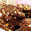Chokladrutor med nötter