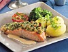 Fisk med frasigt täcke