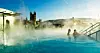 Stadens stolthet är Therme Bath Spa, Storbritanniens enda naturligt varma källa.