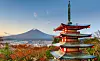 Japan bjuder på otroligt vacker natur och flera buddhisttempel.