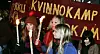 Den 8:e mars är det internationella kvinnodagen. Bilden är från ett fackeltåg på Södermalm 2005. Foto: Claudio Bresciani / SCANPIX