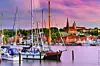 Utsikt över marinan i staden Flensburg. Copyright: DZT/Francesco Carovillano