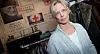 Röda kors-kretsen i Umeå tvingas lägga ner tre begagnat-varuhus, och de hjälpprojekt som försäljningen finansierat, konstaterar verksamhets-utvecklare Anna-Marja Hagner. Foto: Patrick Trädgårdh