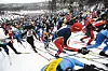 Antalet anmälda till årets Vasaloppsvecka slår troligtvis alla tidigare rekord och intresset för längdskidåkning har exploderat. Foto: Ulf Palm/Scanpix
